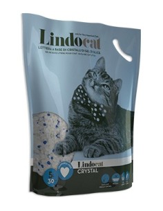 Lindocat Lettiera Per Gatti In Gel Silice Crystal 5 Lt