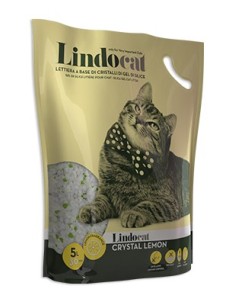Lindocat Lettiera Per Gatti In Gel Silice Crystal 5 Lt