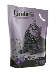 Lindocat Lettiera Per Gatti In Gel Silice Crystal 5 Lt