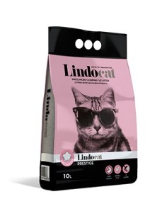 Lindocat Lettiera Per Gatti Prestige Agglomerante Profumata Talco 10 Lt