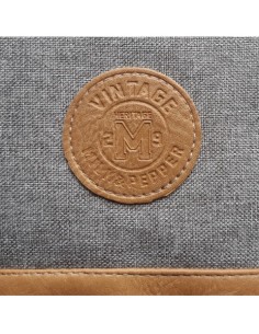 MILK & PEPPER BORSA TRASPORTINO GRIGIO LUXURY 40x20x26 (h) cm 2