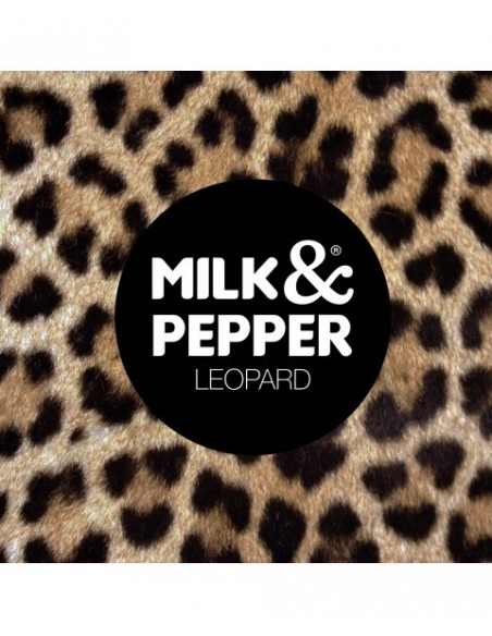 MILK & PEPPER COLLARE IN PELLE E CAVALLINO LEOPARDATO
