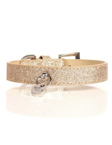 MILK & PEPPER COLLARE BRILLANTINI ORO PER CANI LUSSO
