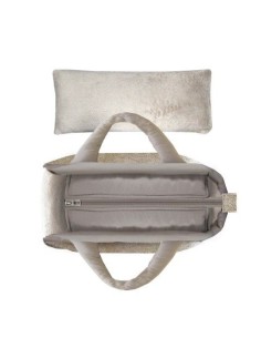 MILK & PEPPER BORSA TRASPORTINO GLITTER DORATA LUXURY 40x20x27 (h) cm 2