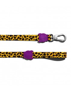 ZEEDOG GUINZAGLIO HONEY CANE LEOPARDATO