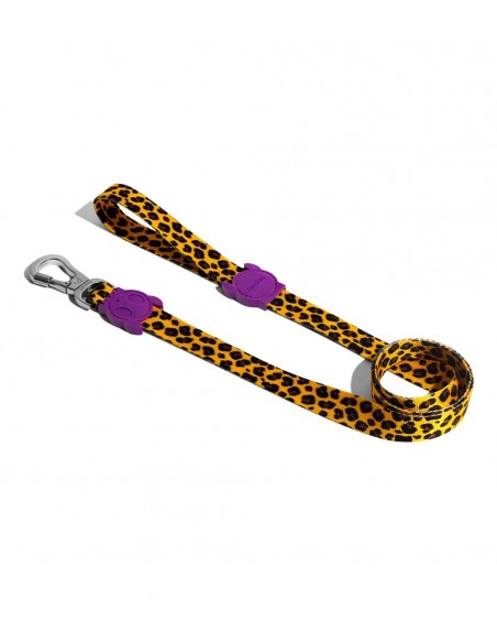 ZEEDOG GUINZAGLIO HONEY CANE LEOPARDATO