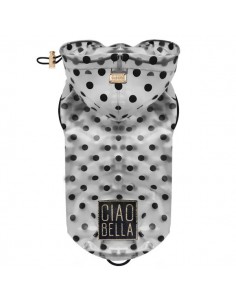 MILK&PEPPER - PORTOFINO- IMPERMEABILE TRASPARENTE PER CANI