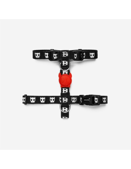 ZEEDOG PETTORINA AD H SKULL CANE TESCHIO