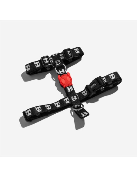 ZEEDOG PETTORINA AD H SKULL CANE TESCHIO