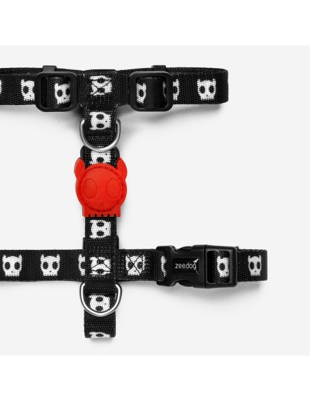 ZEEDOG PETTORINA AD H SKULL CANE TESCHIO
