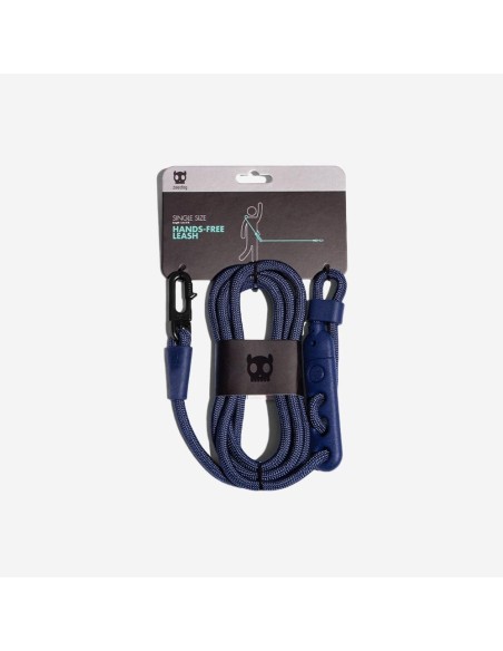 ZEEDOG GUINZAGLIO MANI LIBERI CANE BLUE TECH