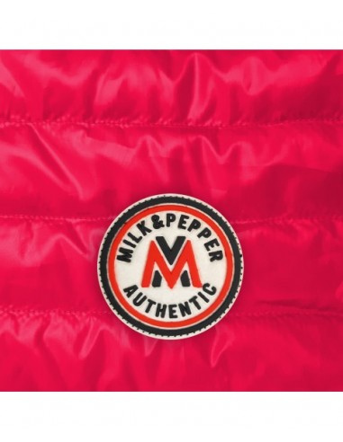 MILK & PEPPER PIUMINO REVERSIBILE FUXIA PERLA PER CANI