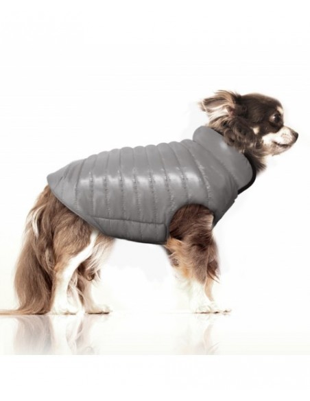 MILK & PEPPER PIUMINO REVERSIBILE FUXIA PERLA PER CANI