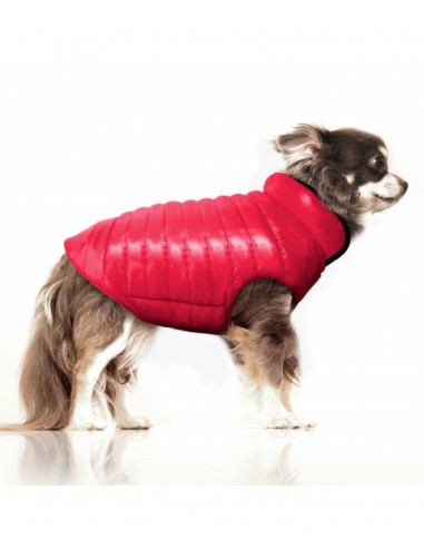 MILK & PEPPER PIUMINO REVERSIBILE FUXIA PERLA PER CANI