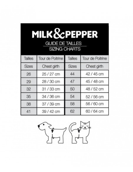 MILK & PEPPER PIUMINO GRIGIO CON CAPPUCCIO PER CANI