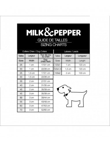 MILK & PEPPER COLLARE IN PELLE E CAVALLINO DALMATA BIANCO E NERO