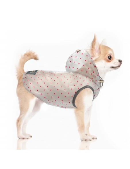 MILK & PEPPER ZELIE Raincoat Red Heart