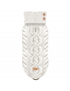 MILK & PEPPER DONOVAN Cable Sweater Ecru