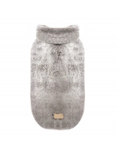 MILK & PEPPER LANA Sweatshirt Fur Pearl Grey