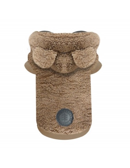 MILK & PEPPER AYDEN Hoody Fur Capuche Camel