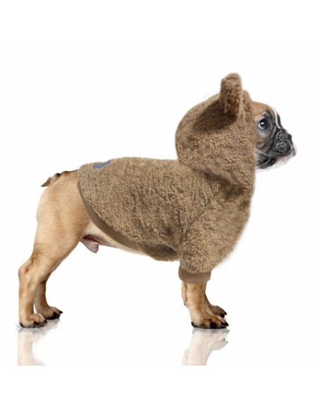 MILK & PEPPER AYDEN Hoody Fur Capuche Camel