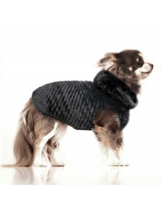 MILK & PEPPER MAJA Sweatshirt Black Fur 2