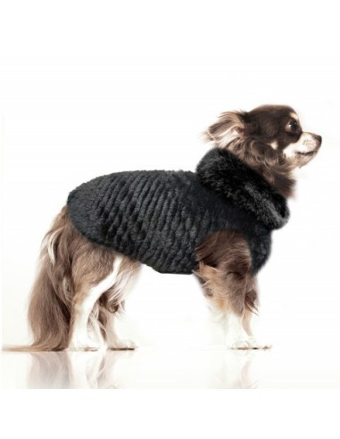 MILK & PEPPER MAJA Sweatshirt Black Fur