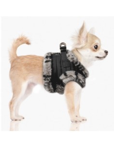 MILK & PEPPER KAMALA Harness Black /Fur Panthère 2