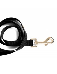 MILK & PEPPER EPSILON Leash Black /Golden taglia 120x2cm