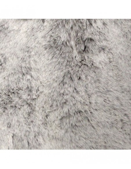 MILK & PEPPER NANOUK Pink Bag with grey Fur 40x20x27cm