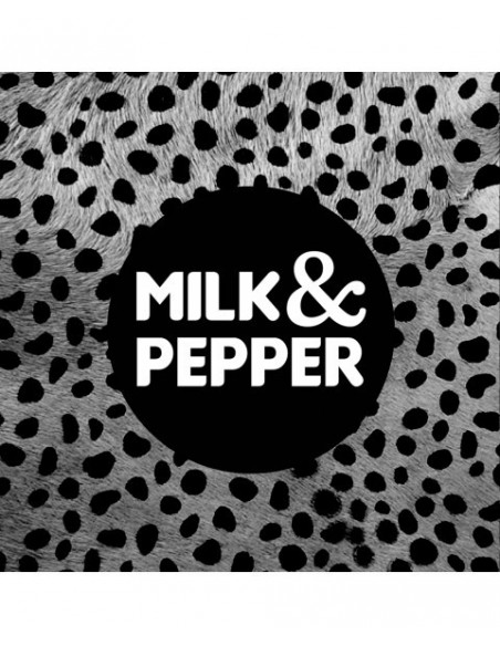 MILK & PEPPER LYNX Collar cat grey  120x1,5cm