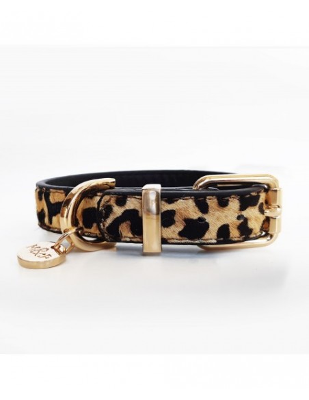 MILK & PEPPER LEOPARD Collar