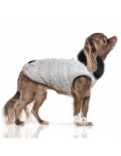 MILK & PEPPER YUMI Down Jacket Grey Cœur Or 2