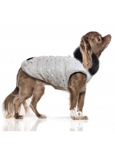 MILK & PEPPER YUMI Down Jacket Grey Cœur Or