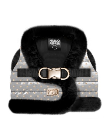MILK & PEPPER MARIKA Harness - Grey & Golden Dots