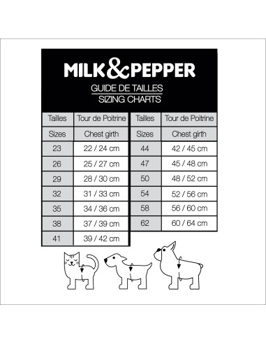MILK & PEPPER JOONAS Harness - White