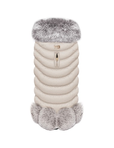 MILK & PEPPER KIARA Puff Jacket - Beige