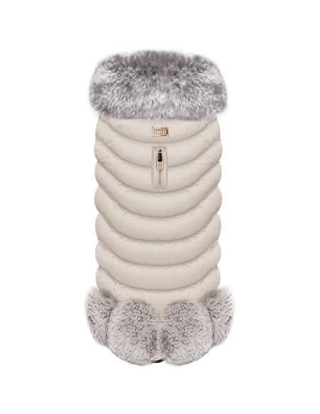 MILK & PEPPER KIARA Puff Jacket - Beige
