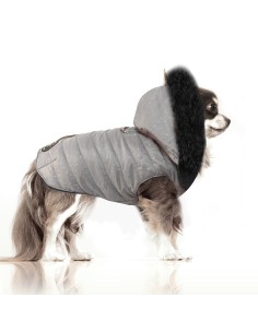 MILK & PEPPER ELMA Puff Jacket - Grey 2