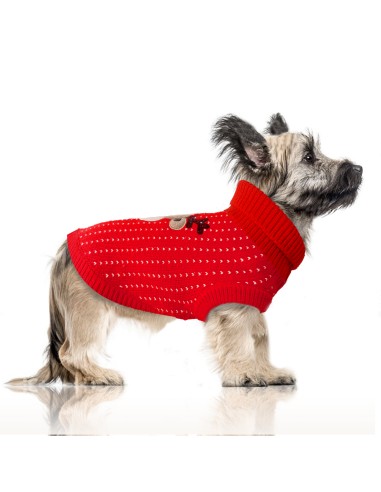 MILK & PEPPER USKO Sweater - Red
