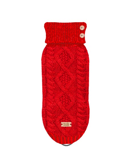 MILK & PEPPER IRVIN Sweater - Red