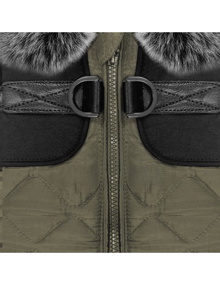 MILK & PEPPER GUSTAVE Puff Jacket - Kaki