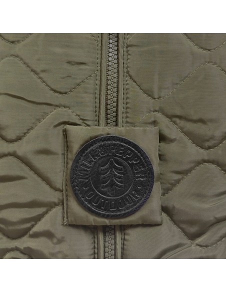 MILK & PEPPER GUSTAVE Puff Jacket - Kaki