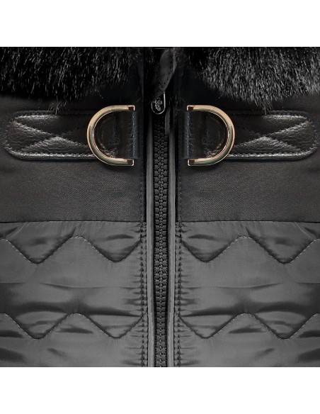 MILK & PEPPER PHILOMENE Puff Jacket - Grey