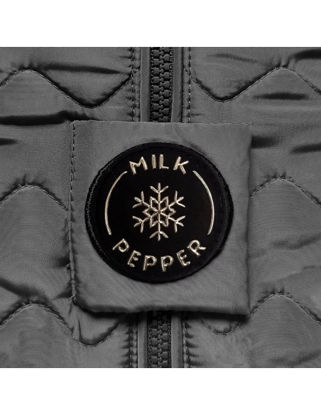 MILK & PEPPER PHILOMENE Puff Jacket - Grey