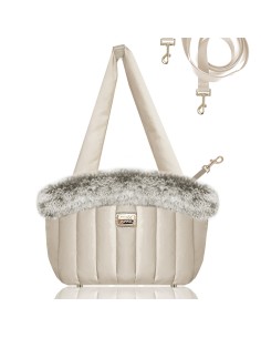 MILK & PEPPER NANOUK Beige Bag 40x20x27cm