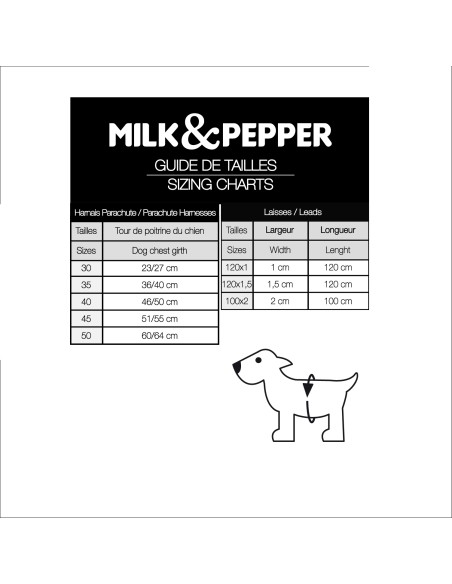 MILK & PEPPER LEOPARD Harness - Leopard