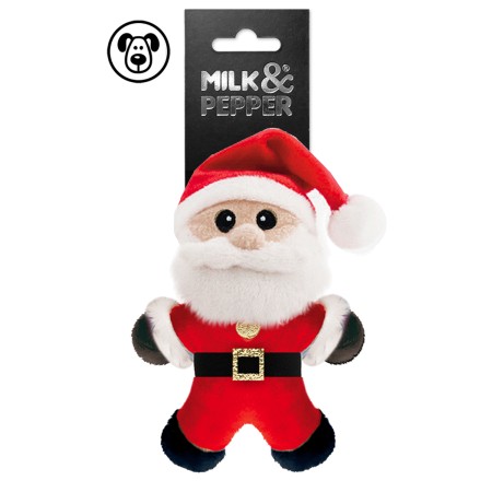 MILK & PEPPER SANTA CLAUS Toy - Red