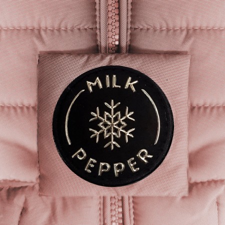 MILK & PEPPER AZELIE Puff Jacket - Pink
