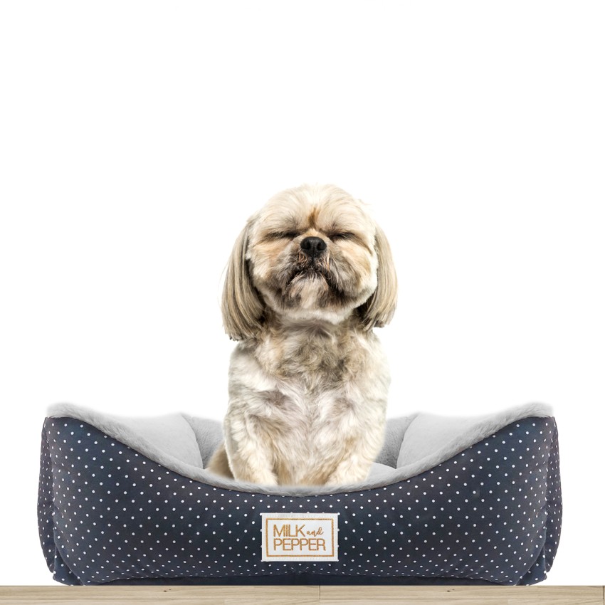 MILK & PEPPER VENDÔME Sofa - Blue sfoderabile